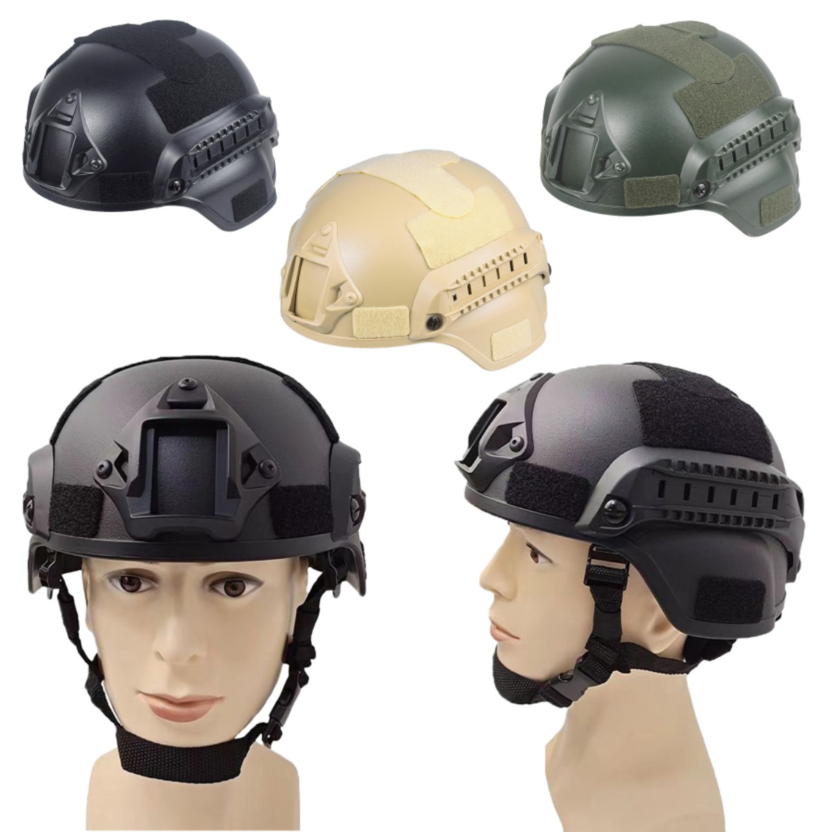 Cycling Gear And Equipment - Tactical MICH2000 Softair MH Tactical Helmet