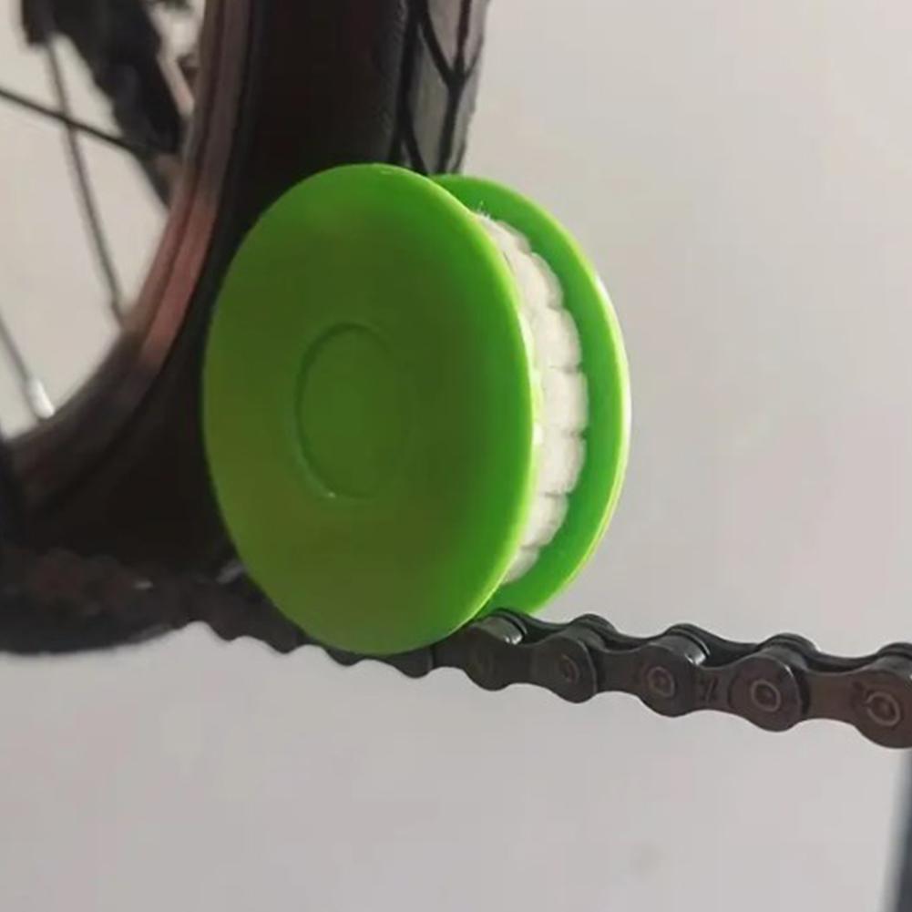 Cycling Gear Parts - Portable Bicycle Chain Oiler Roller Lubricant