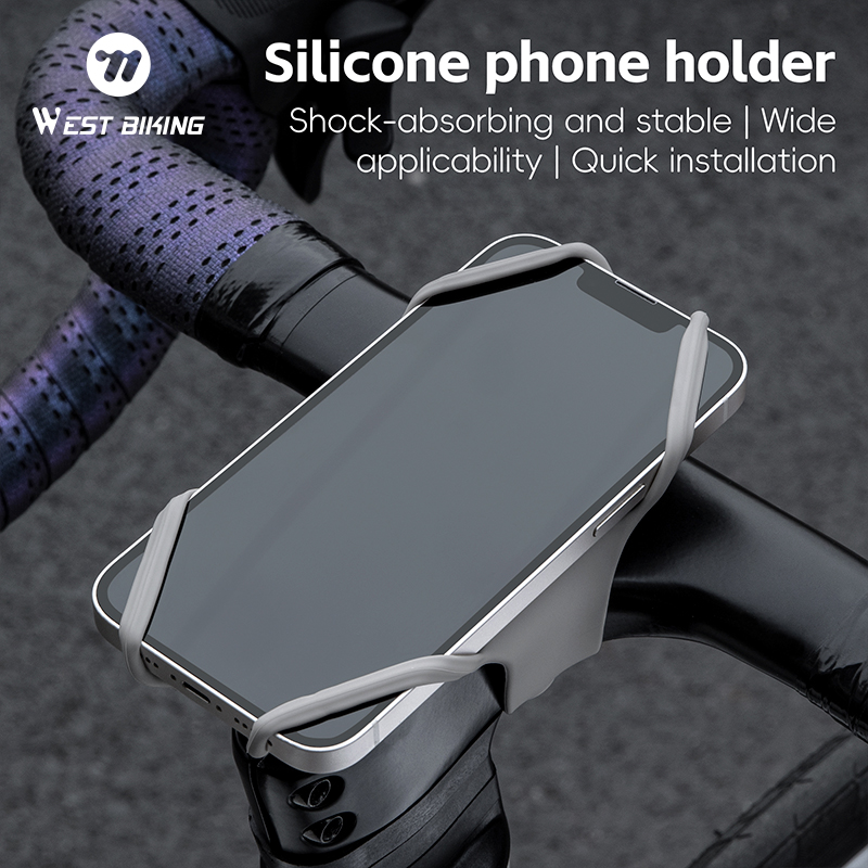 Xc Mtb Gear - WEST BIKING Universal Silicone Bike Phone