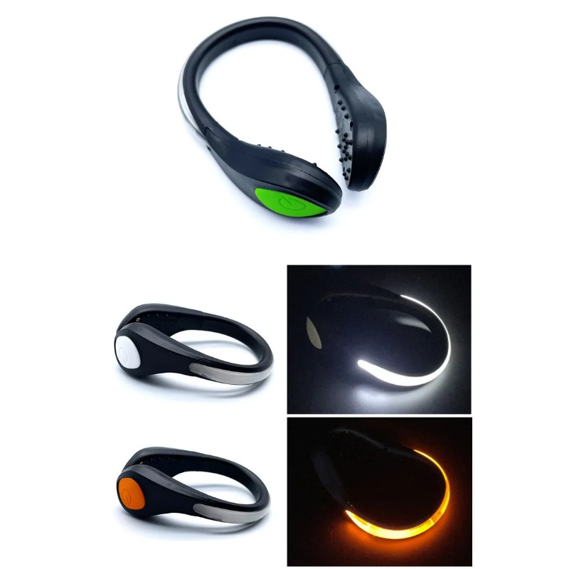 Cycling Gear And Equipment - New Luminous Shoe Clip Light LED