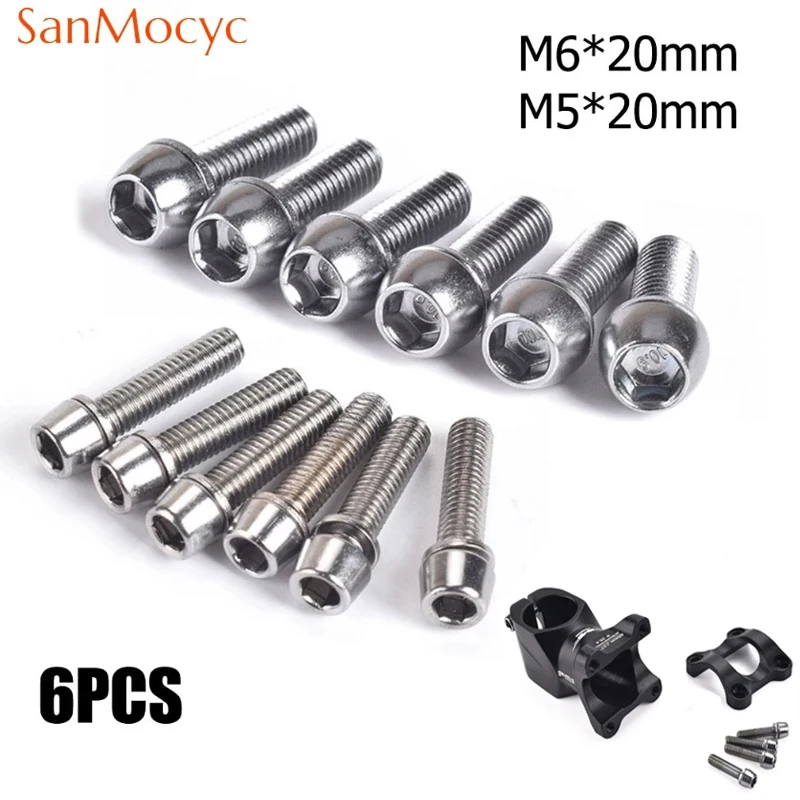 Xc Mtb Gear - Stainless Steel M5/M6 MTB Bike Handlebar