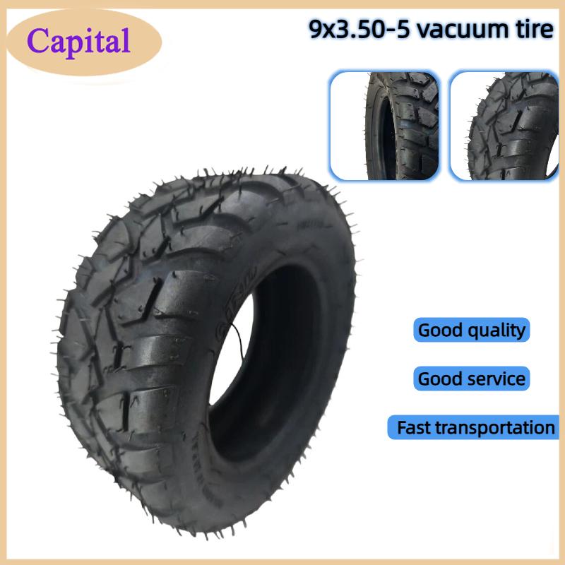 Road Bike Tire - 9x3.50-5 Electric Scooter Vacuum Tire 9