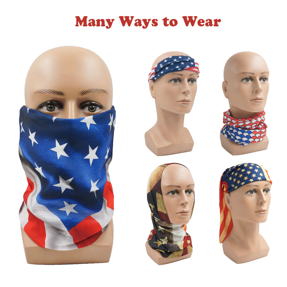 USA Flag Pattern Sun Protectiv - Cycling Protective Gear review and price
