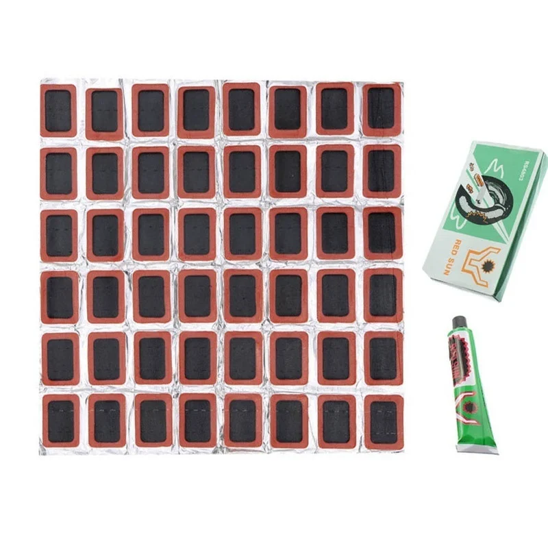 48pcs Bicycle Cold Glue + Glue - Bicycle Repair Kit review and price