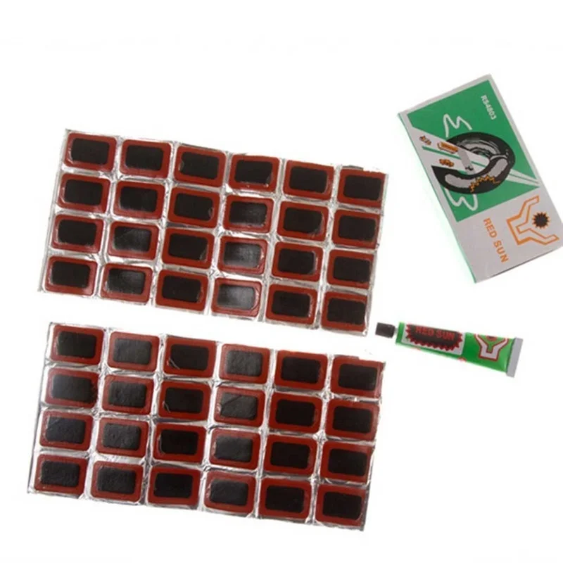 48pcs Bicycle Cold Glue + Glue - Bicycle Repair Kit review and price