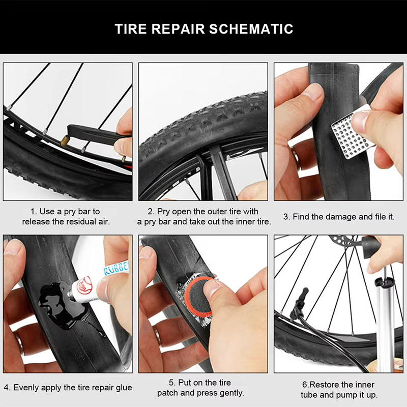39pcs Bike Tire Repair Kit - B - Bicycle Repair Kit review and price