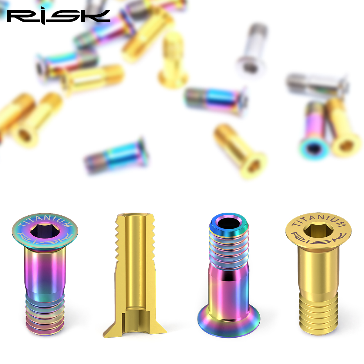 Risk 2pcs M5*14.2mm Bike Rear  - Xc Mtb Gear review and price