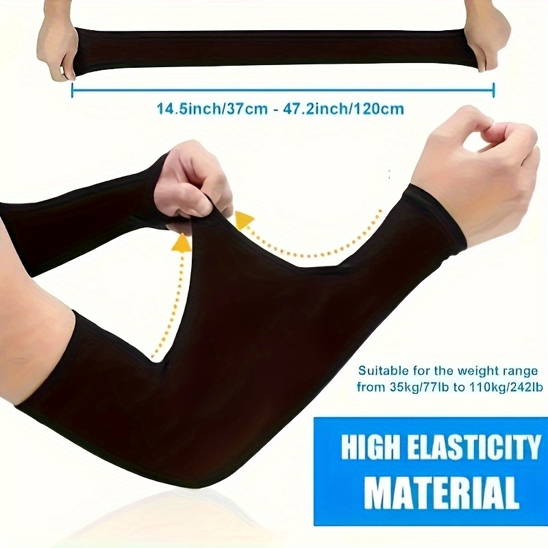 2pcs Ice Silk Arm Sleeves, Bre - Cycling Protective Gear review and price