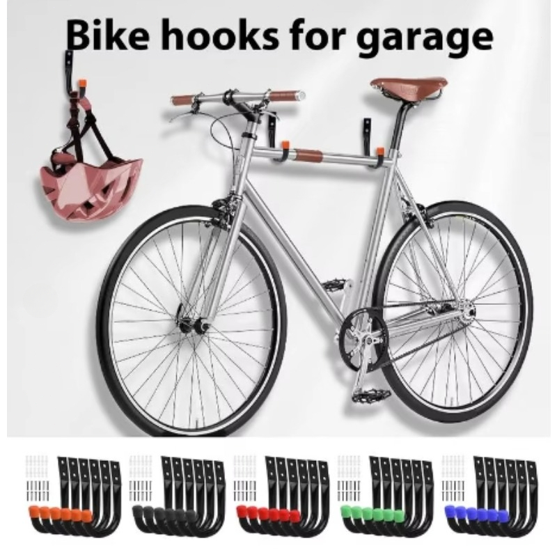 6PCS/Set Bike Wall Mount Hooks - Cycling Gear Wall Storage review and price