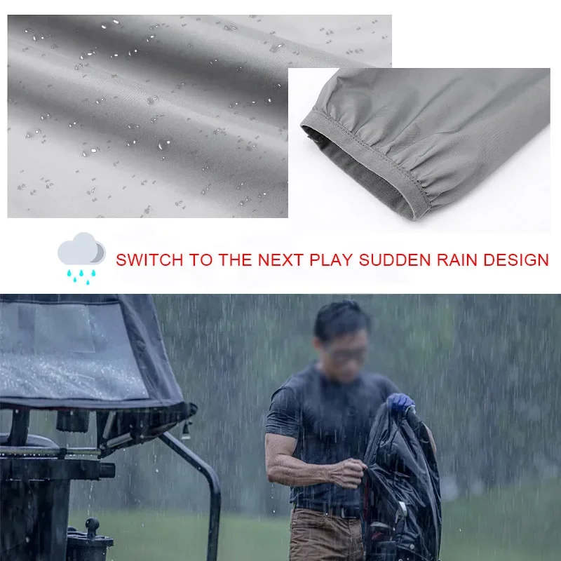Golf Raincoat Lightweight Jack - Cycling Gear For Rain review and price