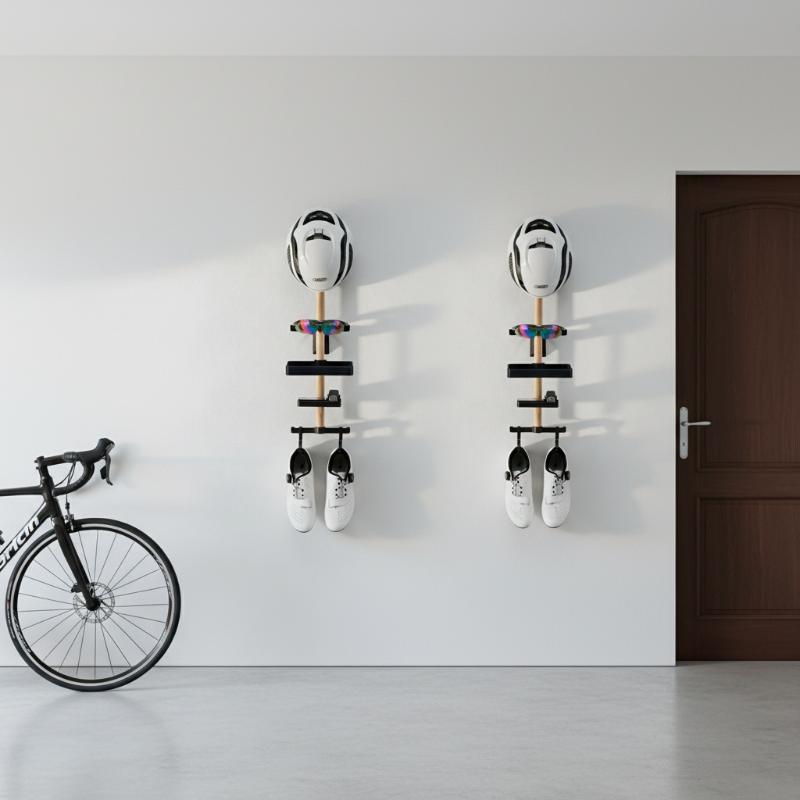 Bicycle Desktop Organizer Disp - Cycling Gear Wall Storage review and price