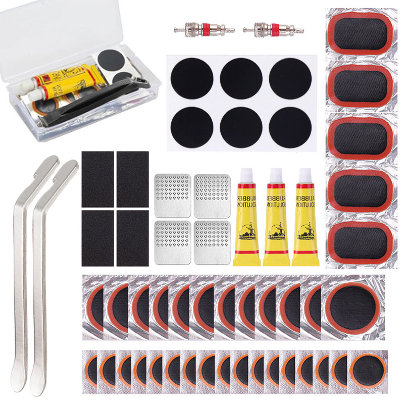Bike Tire Tyre Tube Repair Kit - Bicycle Repair Kit review and price