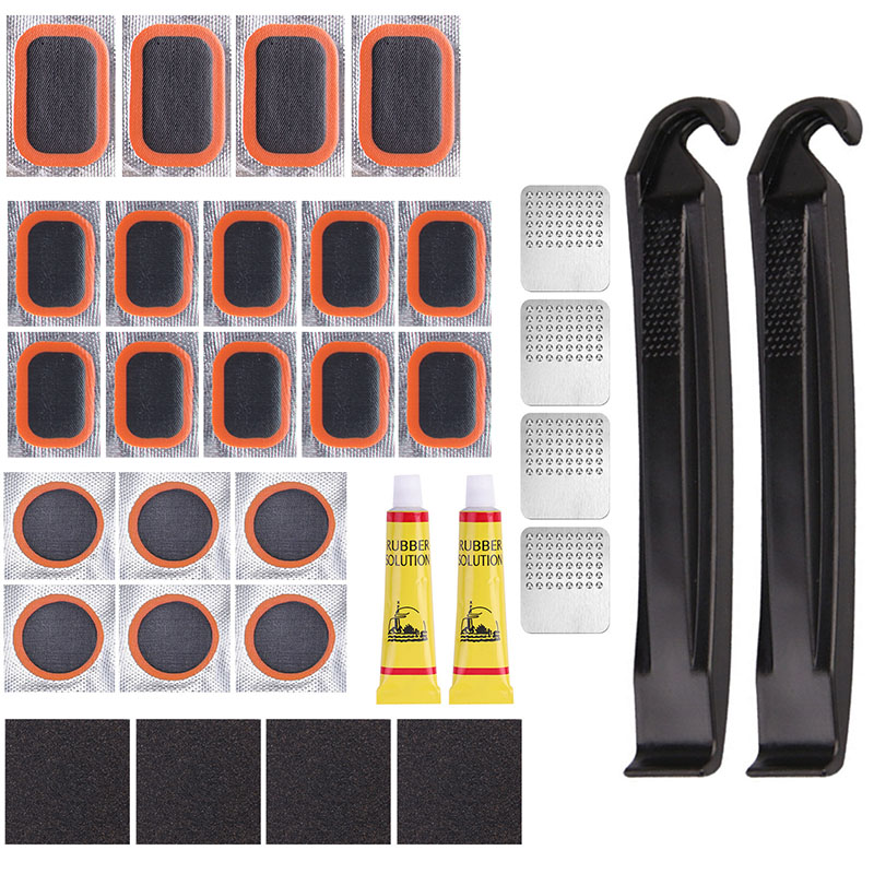 Bike Tire Tyre Tube Repair Kit - Bicycle Repair Kit review and price