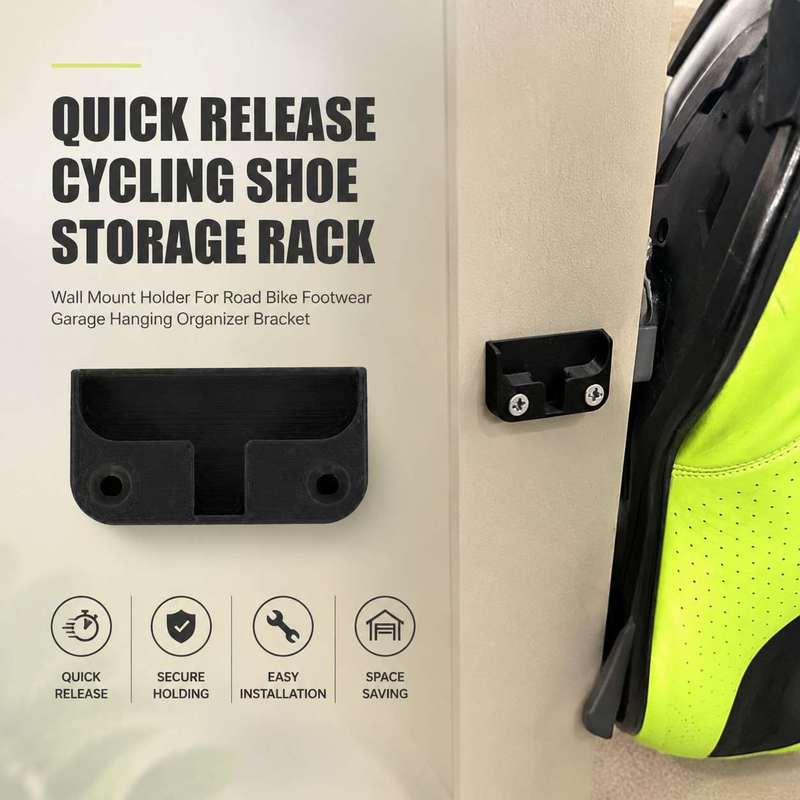 Quick Release Cycling Shoe Sto - Cycling Gear Wall Storage review and price