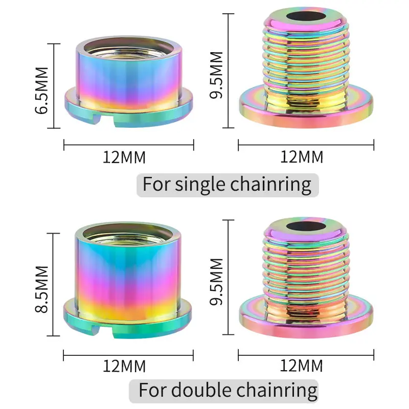 Chainring Bolts Aluminum Singl - Cycling Gear Parts review and price