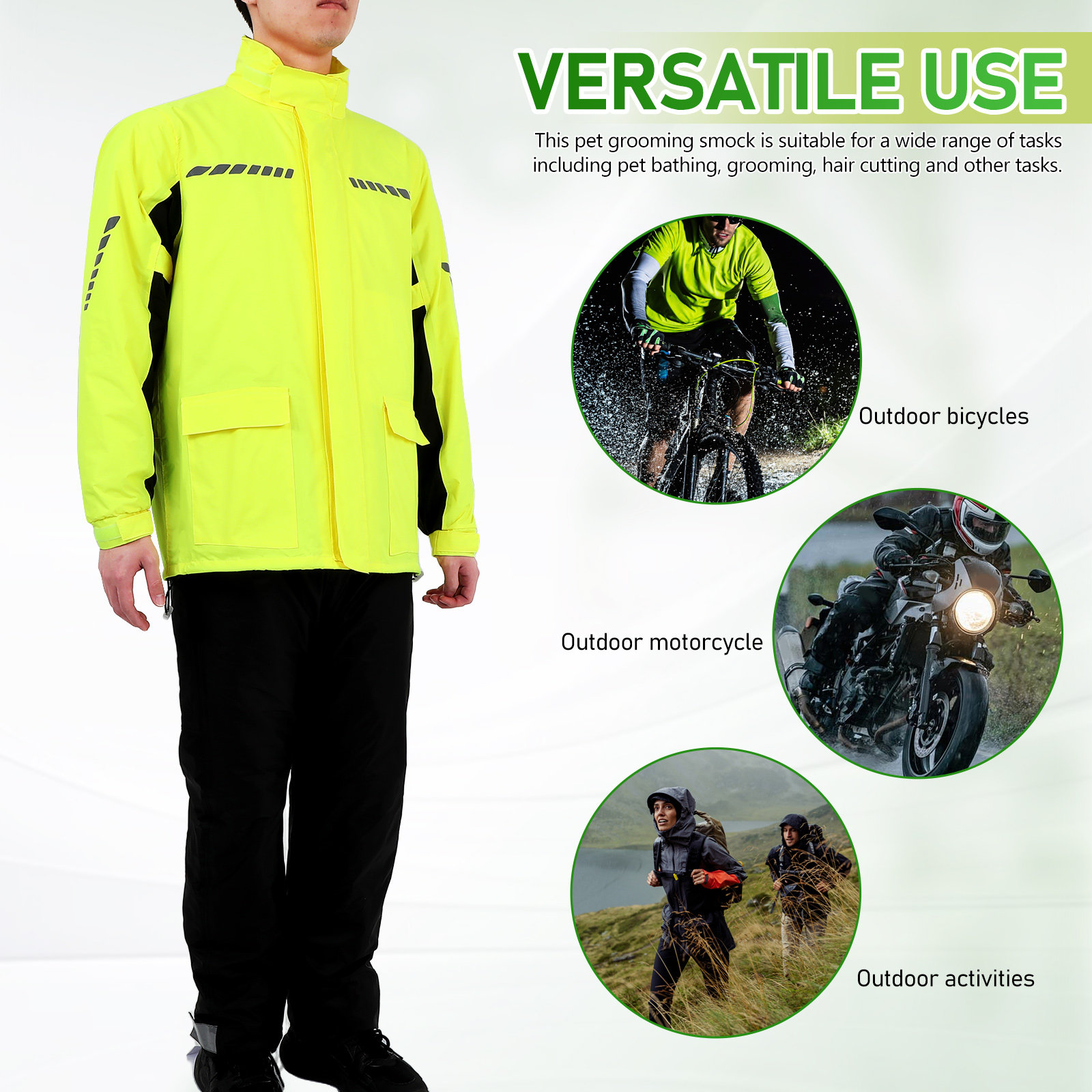 1Set Men Outdoor Cycling Rain  - Cycling Gear For Rain review and price