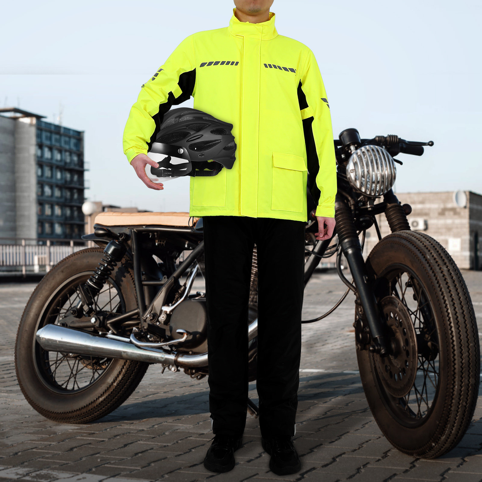 1Set Men Outdoor Cycling Rain  - Cycling Gear For Rain review and price