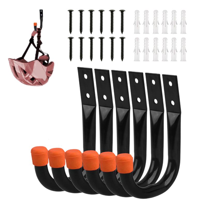 6PCS/Set Bike Wall Mount Hooks - Cycling Gear Wall Storage review and price