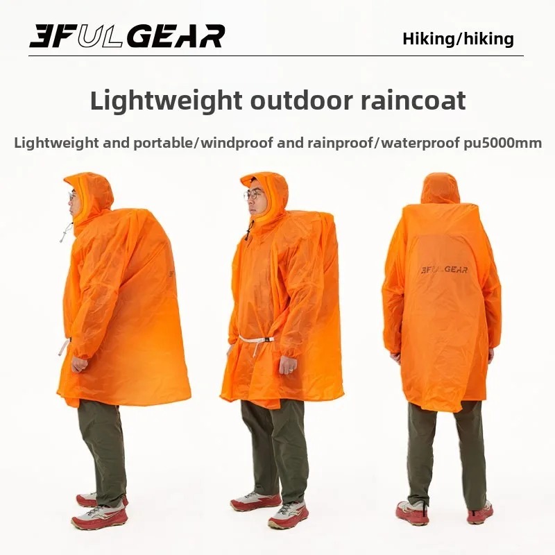 Ultralight Rain Poncho 3F UL G - Cycling Gear For Rain review and price