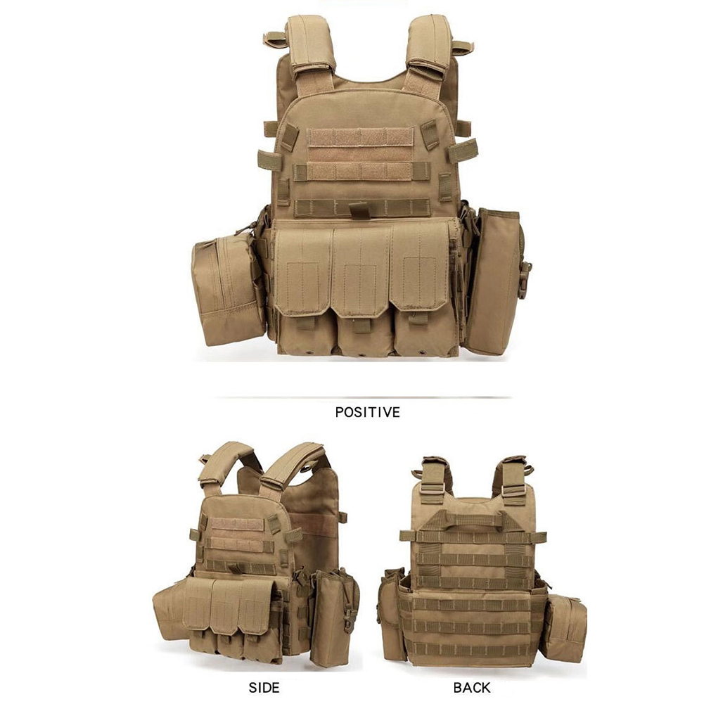 Camouflage Plate Carrier Vest  - Cycling Gear And Equipment review and price