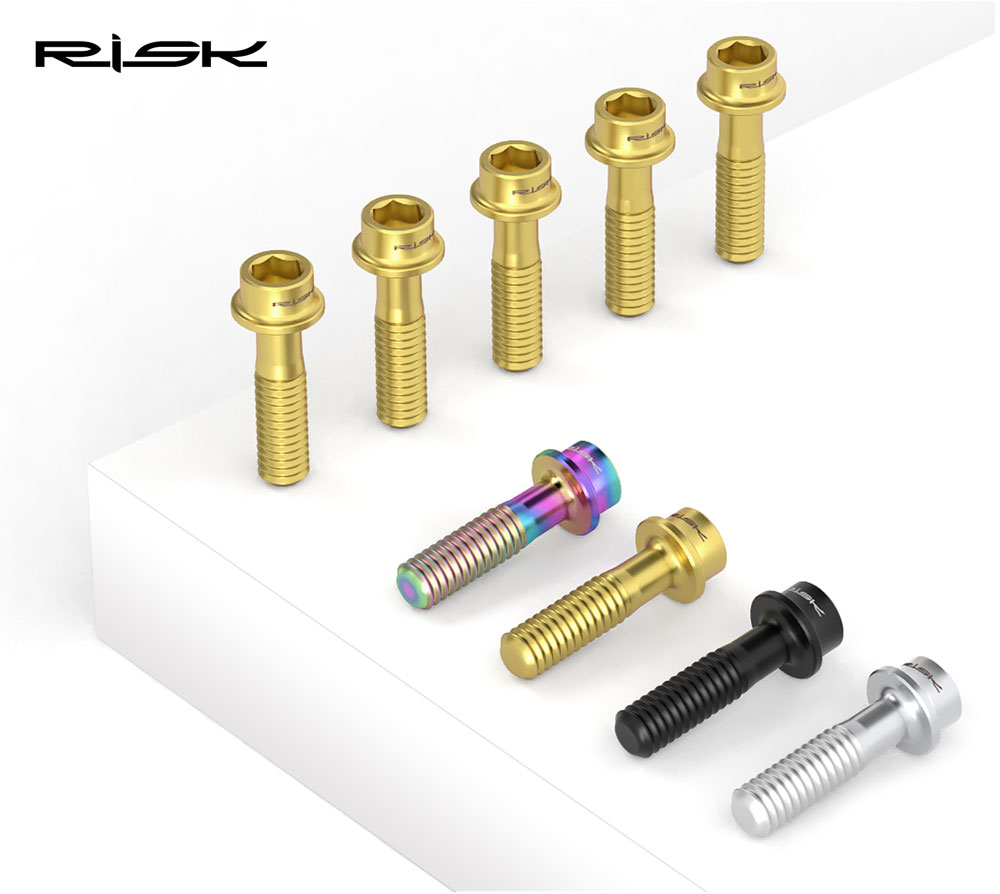 RISK Titanium Stem Bolts 6PCS  - Xc Mtb Gear review and price