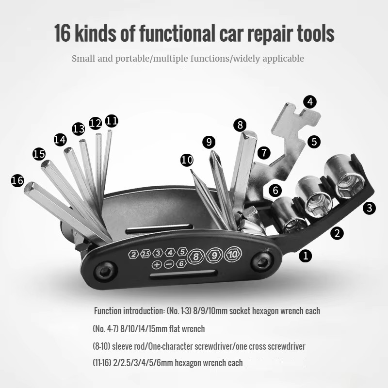 Portable Bicycle Repair Tools  - Bicycle Repair Kit review and price