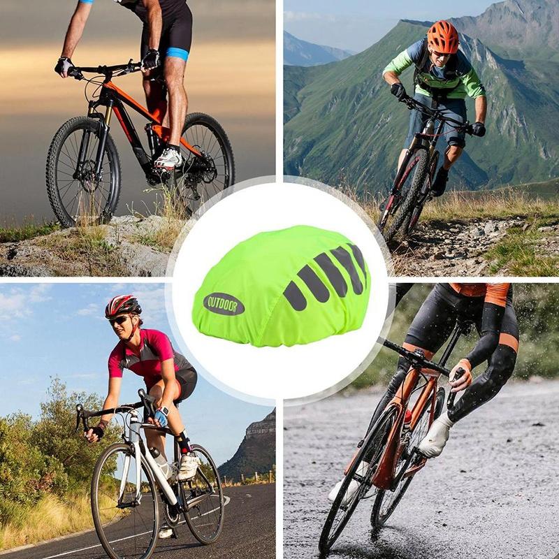 1 Pcs Bike Helmet Rain Cover W - Cycling Gear For Rain review and price