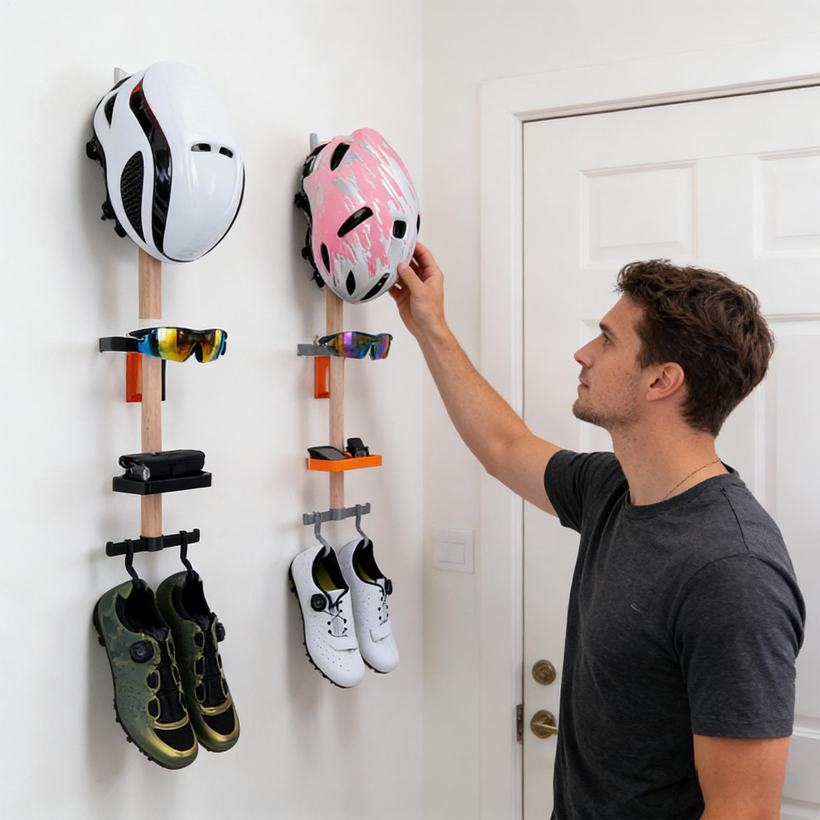 Vertical Cycling Gear Organize - Cycling Gear Wall Storage review and price